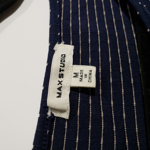 (1)Max Studio Blue Top Size M - Picture 5 of 9